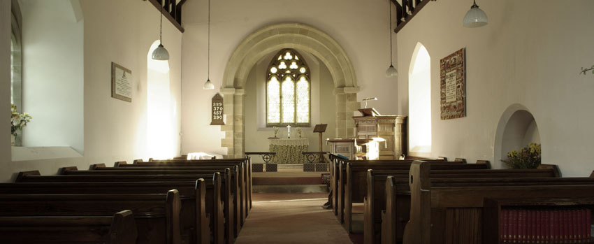 St Marys Church Billingsley Interior