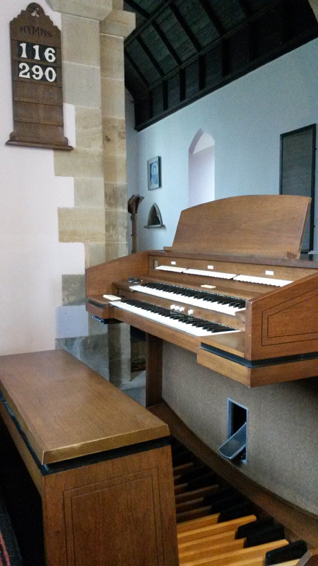 New Church Organ at St MArys Church Billingsley