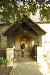 St Marys Church Billingsley Norman Doorway